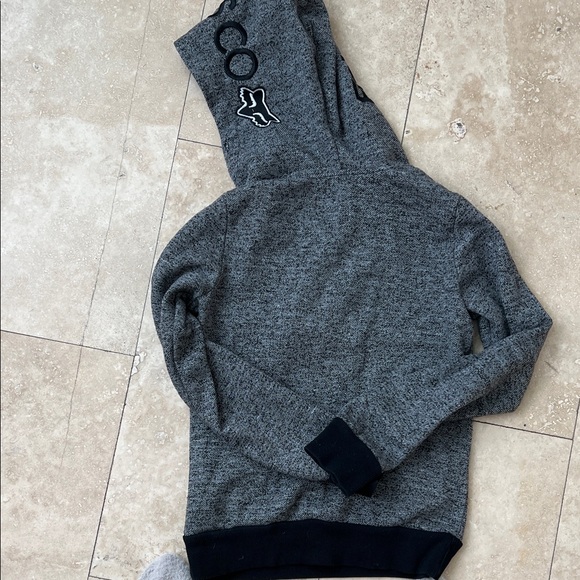 Fox Heather Gray hoodie - Picture 6 of 8